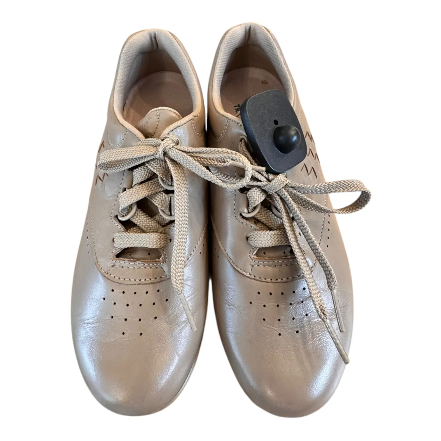 Breathable Outsole Vents Shoes Sneakers By SAN ANTONIO SHOEMAKERS In Brown, Size:7.5