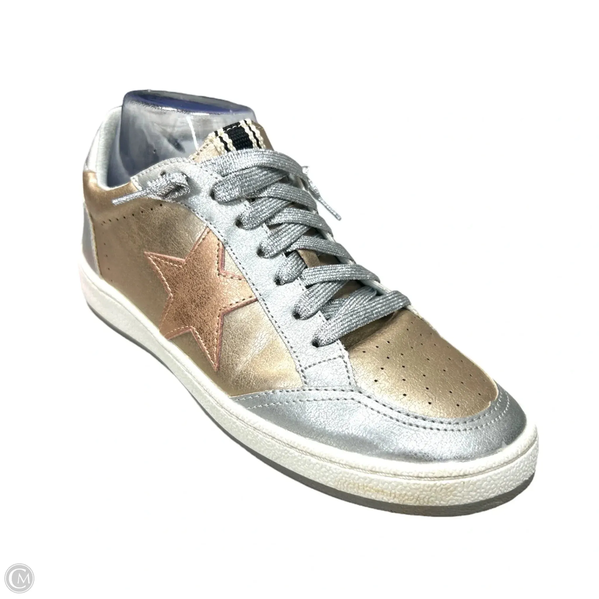 Ultra Soft Insole Shoes Sneakers By Shu Shop In Copper, Size: 7.5