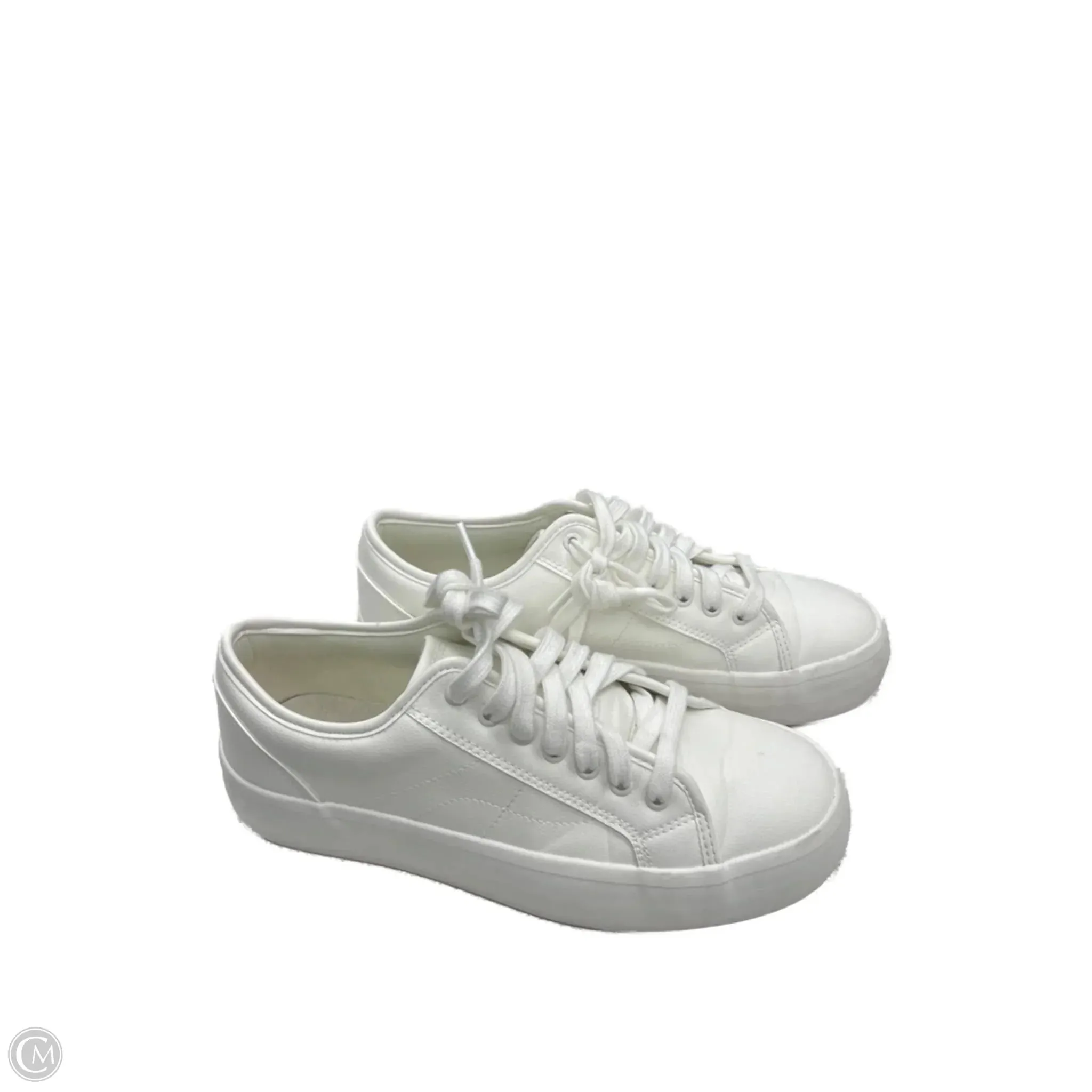 Shoes Sneakers By Sincerely Jules In White, Size: 8 Thermal Bonded Seams