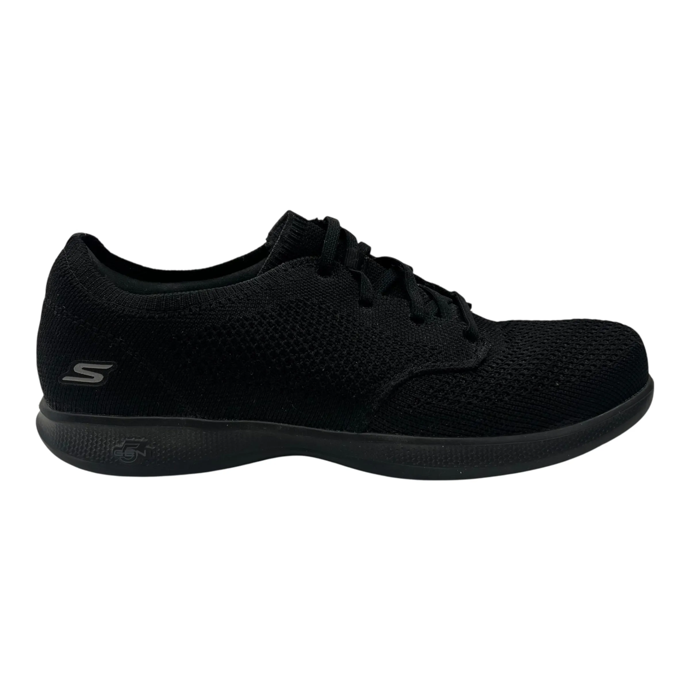 day use Thermoplastic Polyurethane Plate Shoes Sneakers By Skechers In Black, Size:9