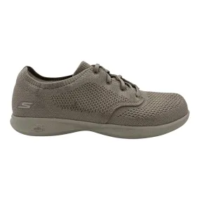 Active Routine Comfort Fit Upper Shoes Sneakers By Skechers In Tan, Size:9