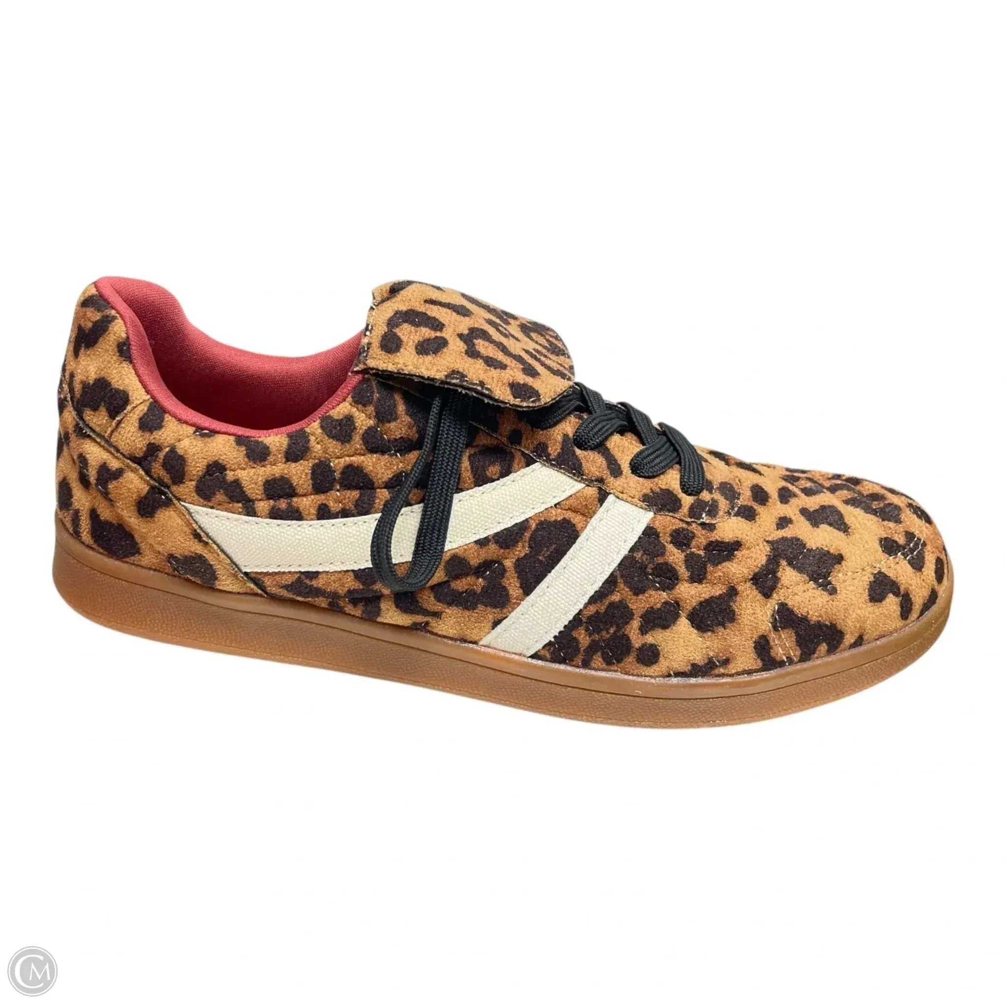 Loose Fit Anti blister Shoes Sneakers By Steve Madden In Animal Print, Size: 9