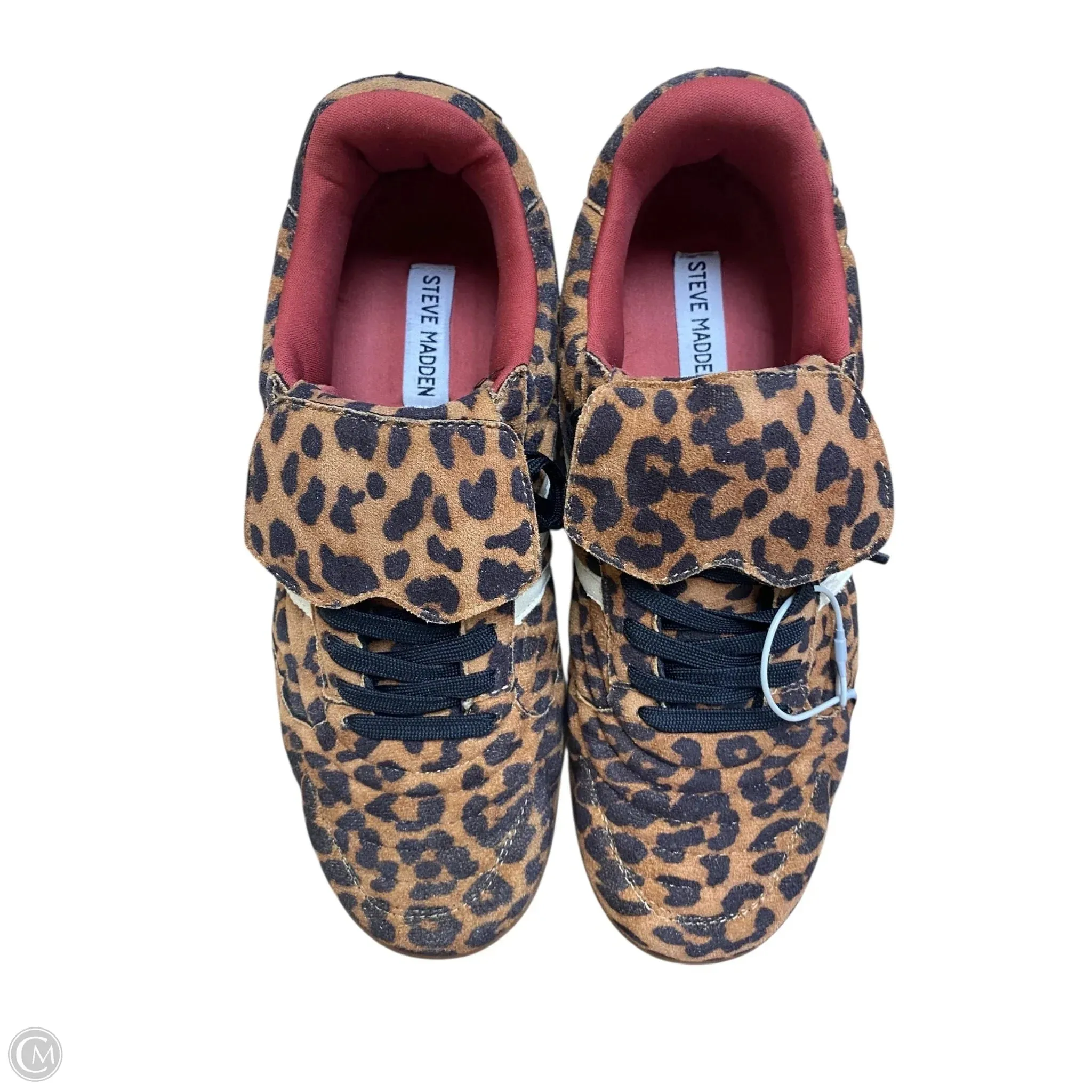 Shoes Sneakers By Steve Madden In Animal Print, Size: 9 Reinforced Heel Guard Core Flex
