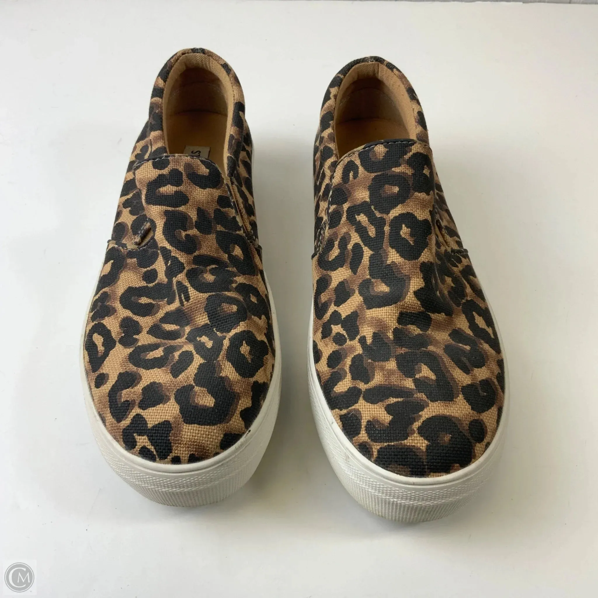 Foot Freedom Comfort Breath Shoes Sneakers By Steve Madden In Leopard Print, Size: 9.5