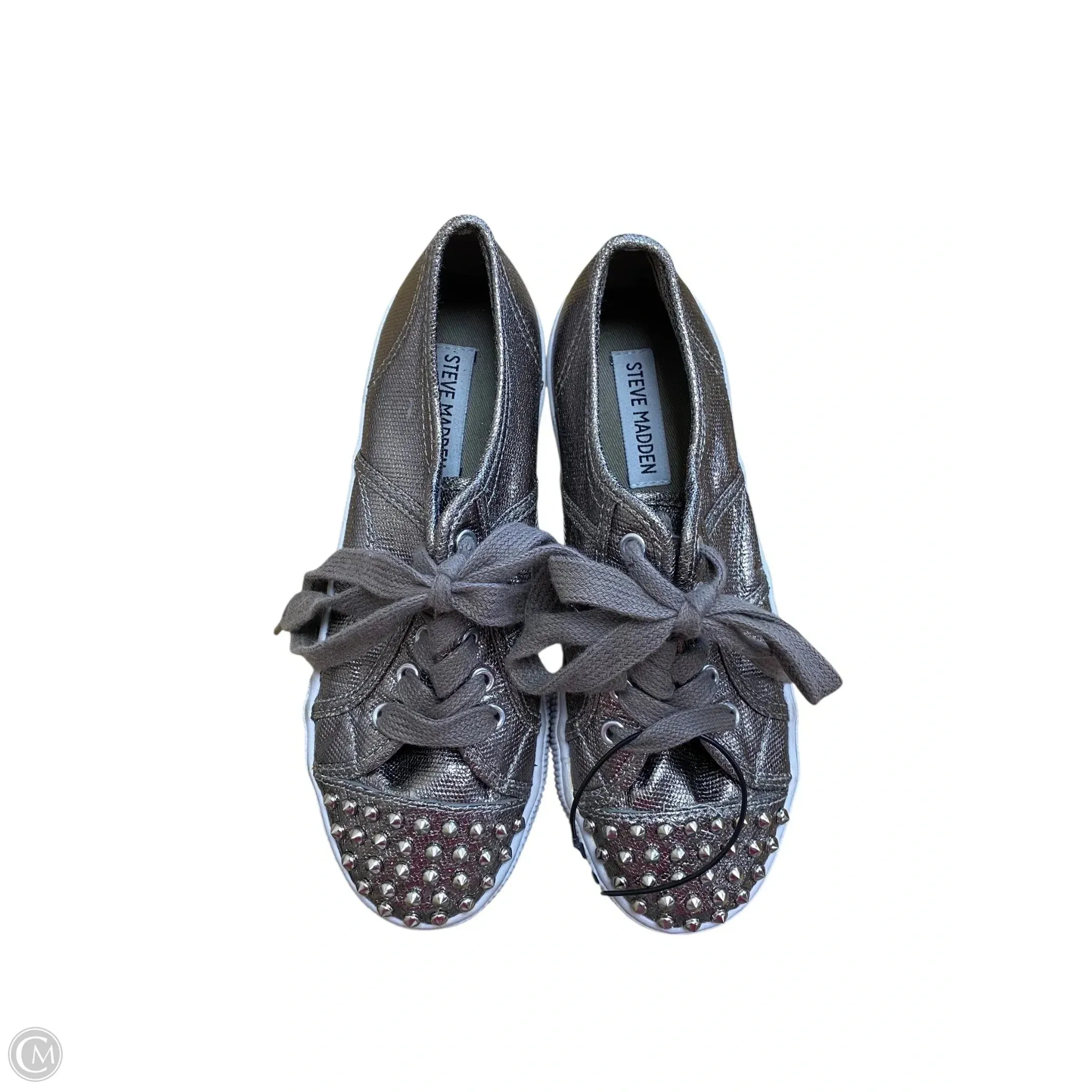 Shoes Sneakers By Steve Madden In Silver, Size: 6 Fresh feeling