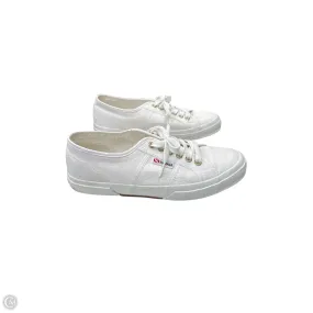 Dual Density Cushioning Durable Outsole Design Shoes Sneakers By Superga In White