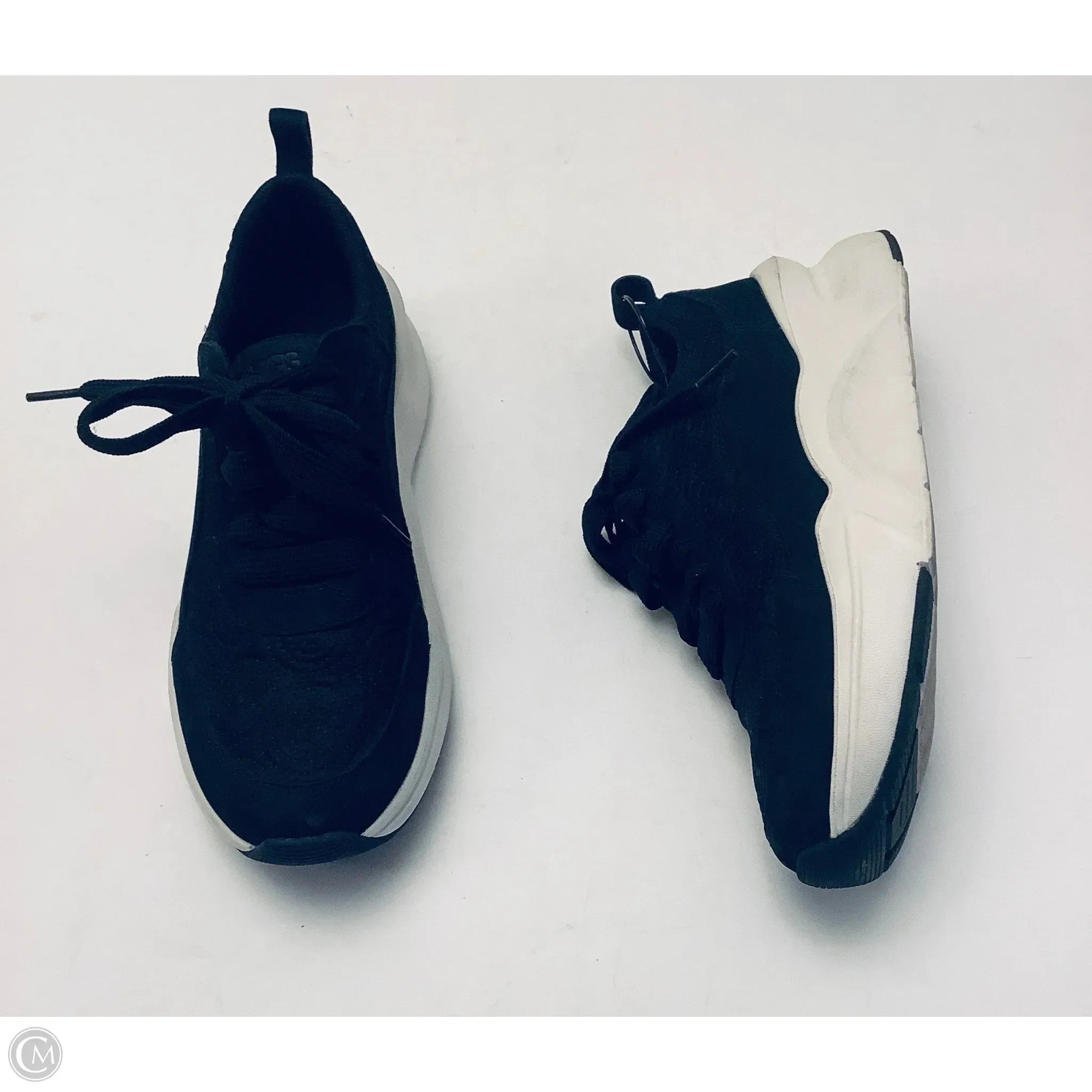 Shoes Sneakers By Ugg In Black, Size: 9 Machine Washable Fabric Breathable panel