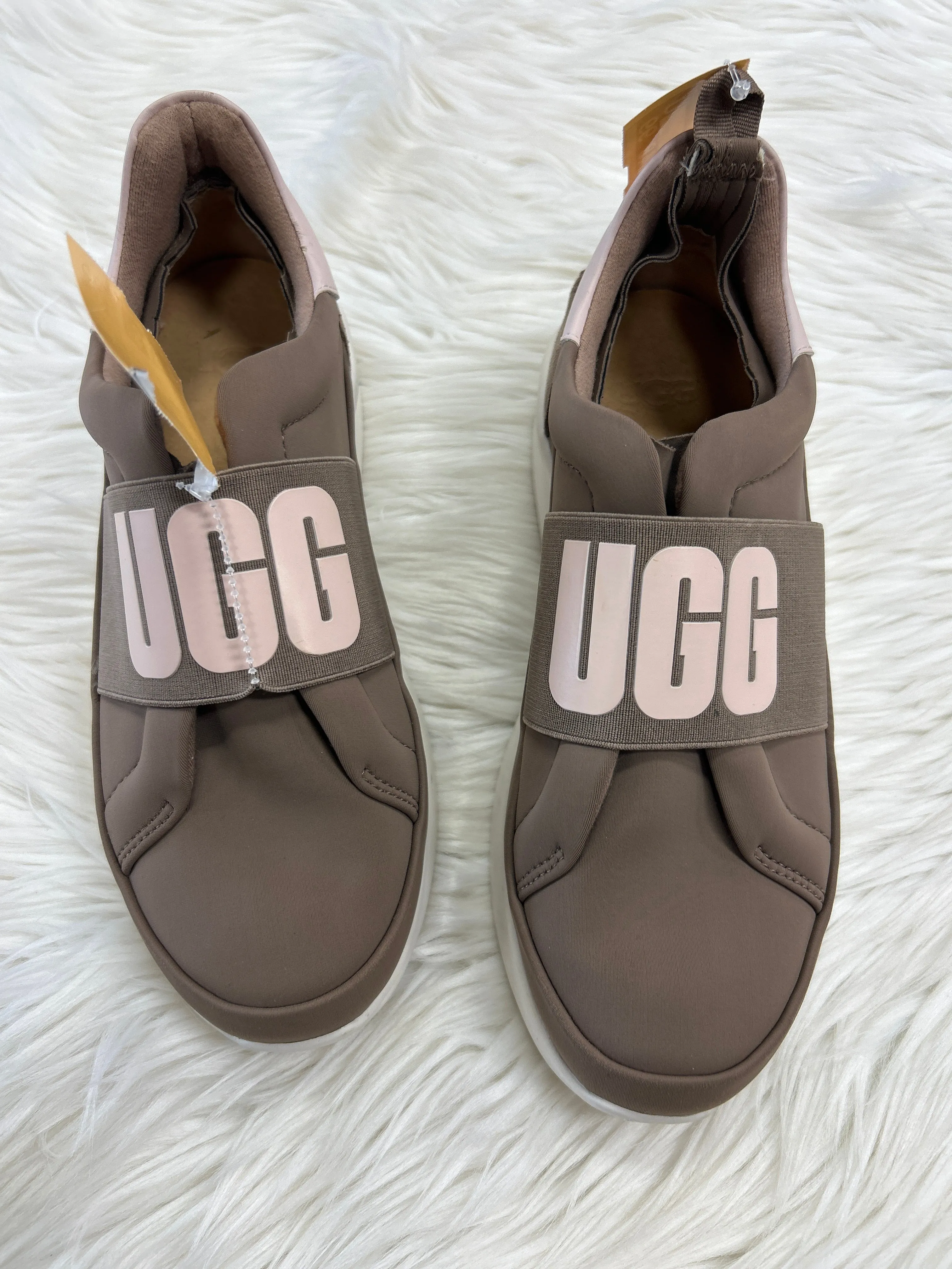 All Day Comfort Stability plate Shoes Sneakers By UGG In Brown, Size:7.5