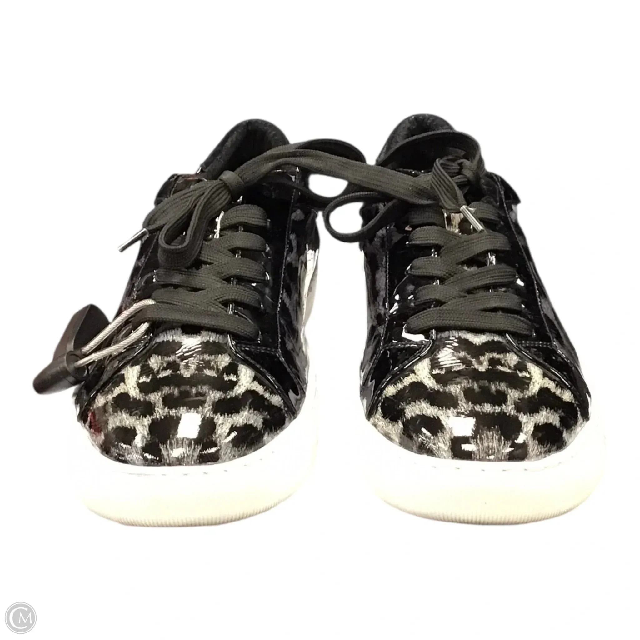 Shoes Sneakers By Vaneli In Animal Print, Size: 9.5 Anti Odor Technology Quick Dry Material Technology