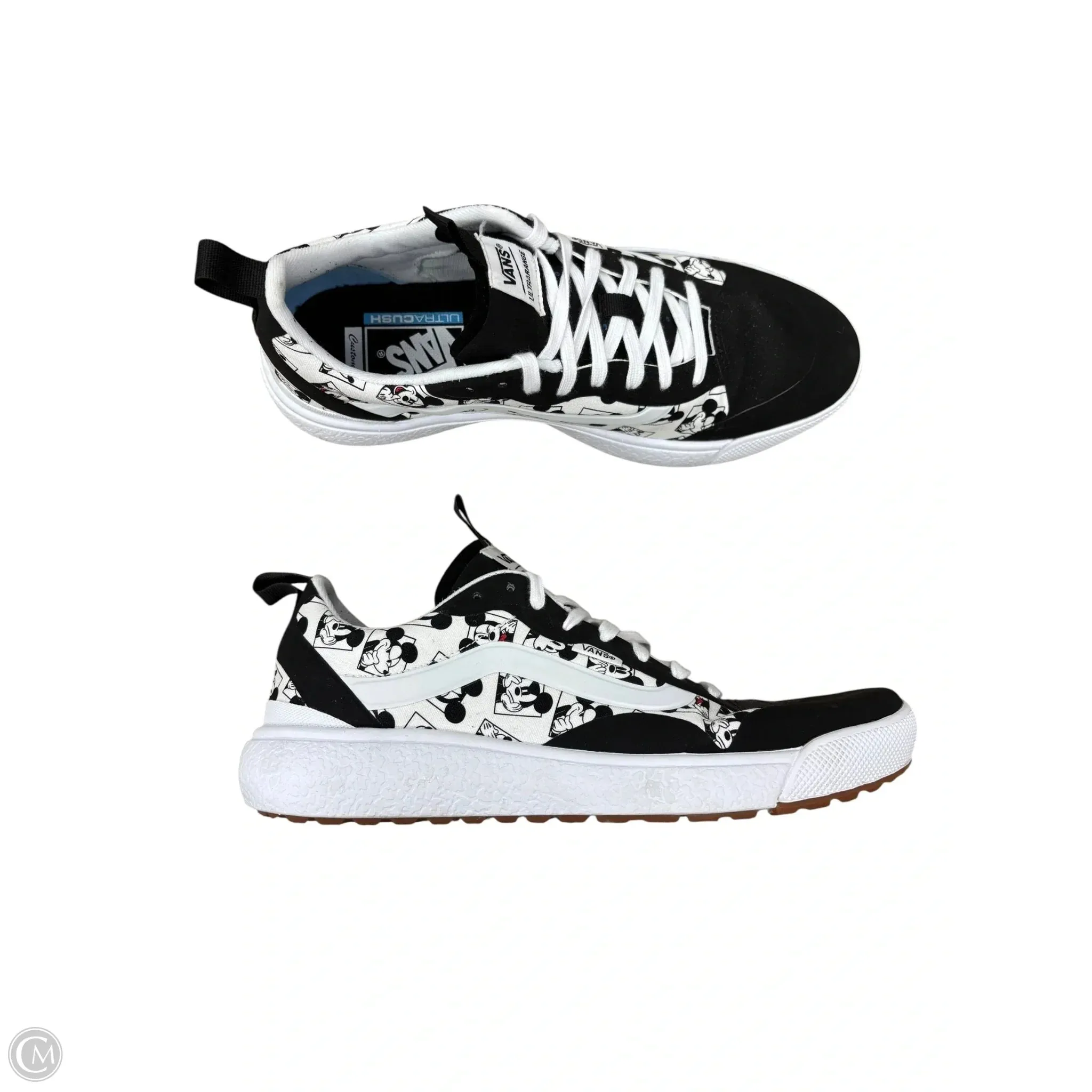 Shoes Sneakers By Vans In Black & White, Size: 10.5 Weight Free