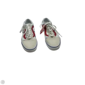 OrthopedicDesign Urban Activity Shoes Sneakers By Vans In Blue & Red & White, Size: 6.5