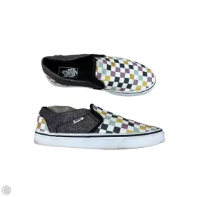 Shoes Sneakers By Vans In Checkered Pattern, Size: 10 Odor Eliminating