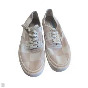Shoes Sneakers By Vans In Checkered Pattern, Size: 8.5 Blister Free Edge Feet First