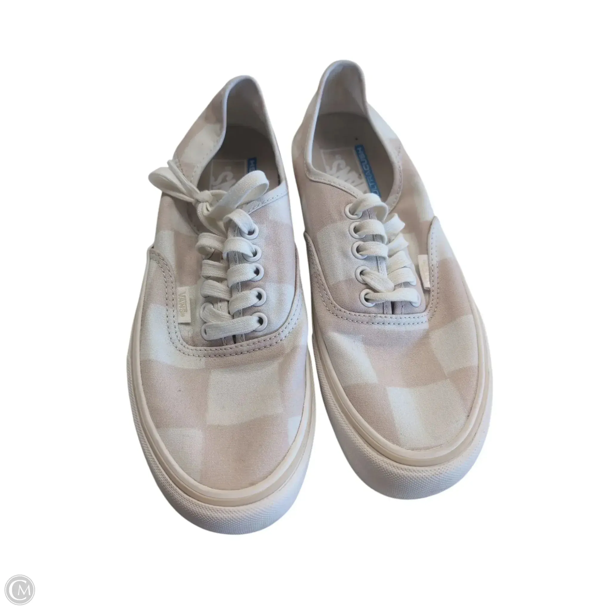 Shoes Sneakers By Vans In Checkered Pattern, Size: 8.5 Blister Free Edge Feet First