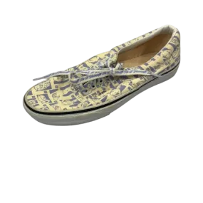 Adaptive Lacing Mechanism Shoes Sneakers By Vans In Cream & Purple, Size:8.5