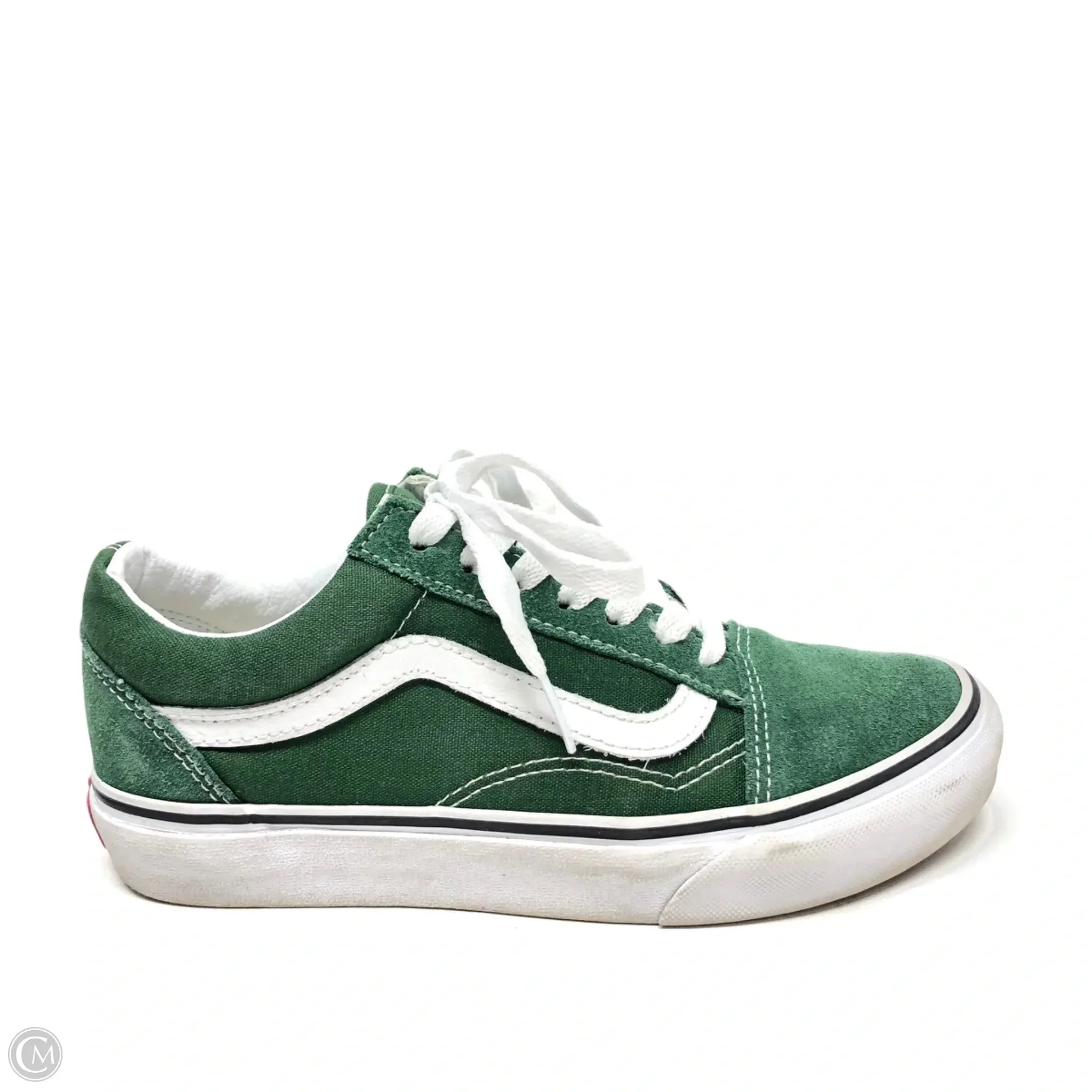 Shoes Sneakers By Vans In Green, Size: 6 Impact Resistant Heel