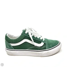 Shoes Sneakers By Vans In Green, Size: 6 Impact Resistant Heel