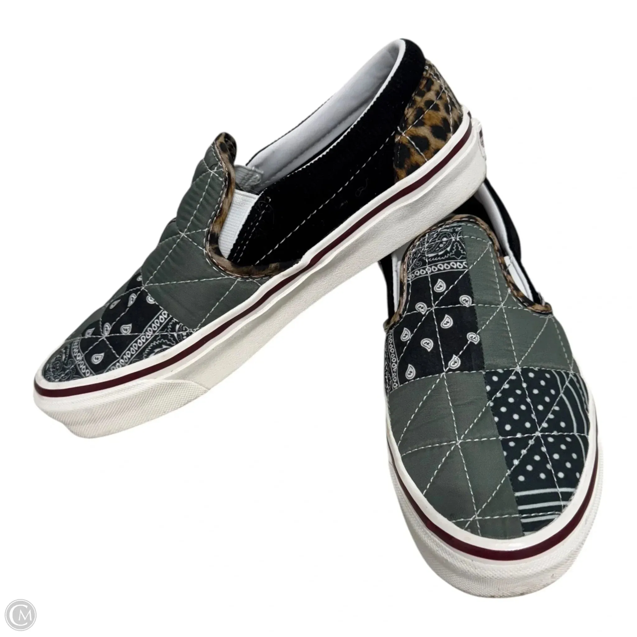Shoes Sneakers By Vans In Multi-colored, Size: 6.5 Eco Friendly Dye