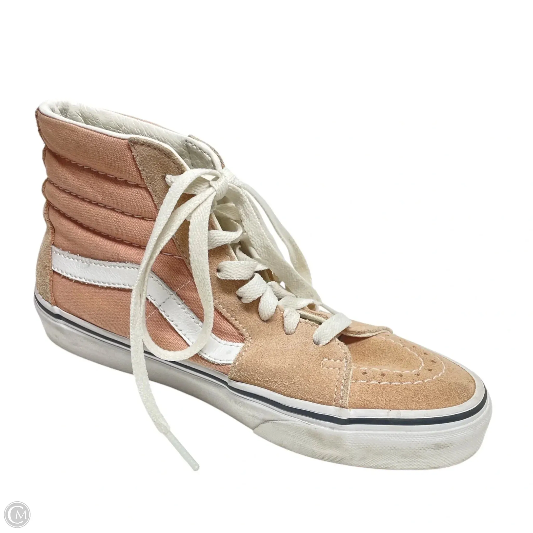 Ergonomic Last Stability Enhancing Structure Shoes Sneakers By Vans In Peach, Size: 6
