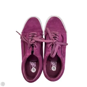 Shoes Sneakers By Vans In Purple, Size: 9 Weekend Sport