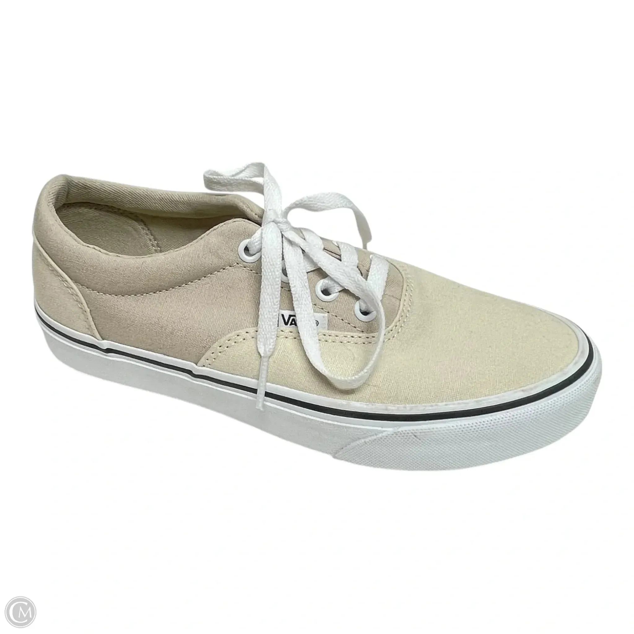 Seamless Uppers Torsional Rigidity Shoes Sneakers By Vans In Tan, Size: 7.5