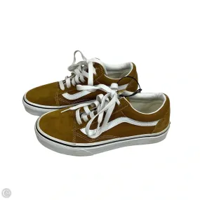 Shoes Sneakers By Vans In Yellow, Size: 6 Balance Sole
