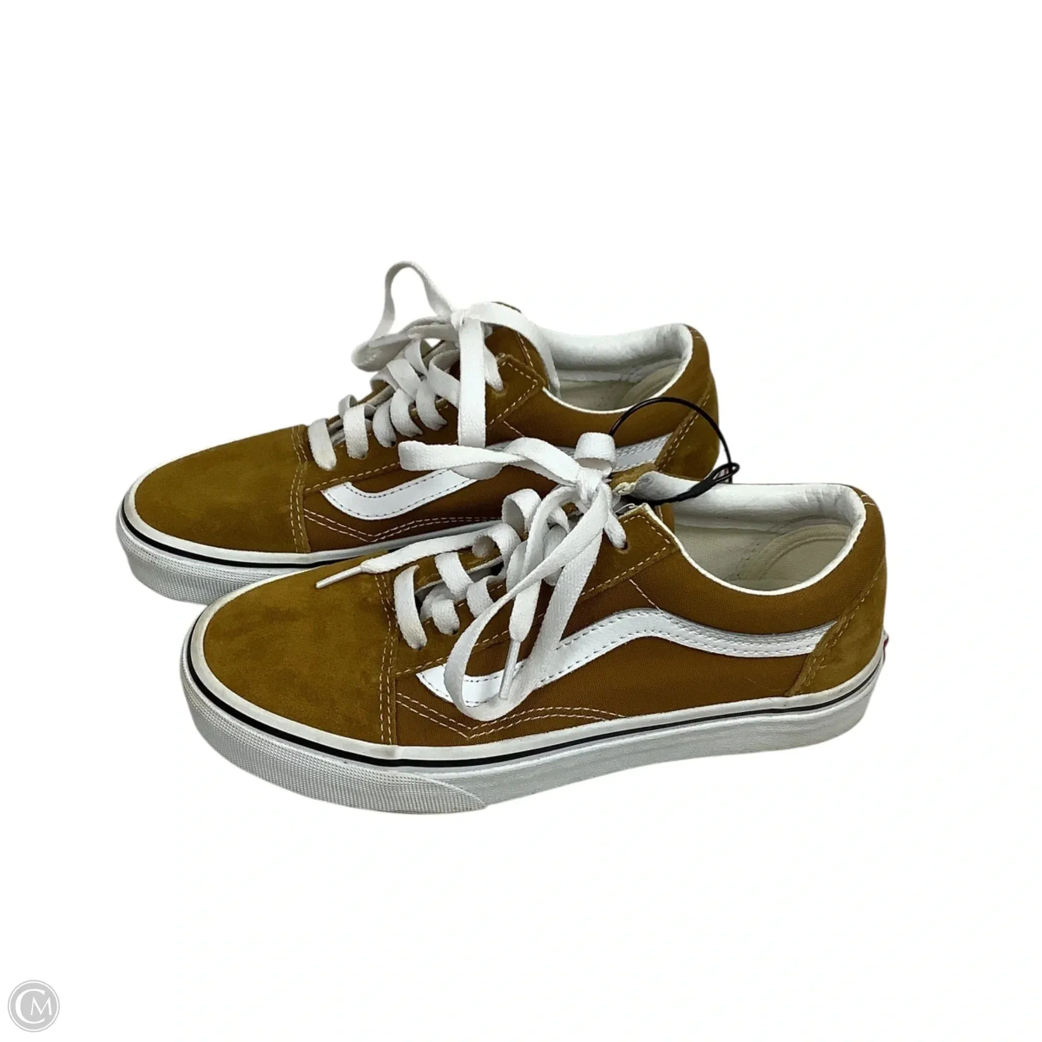 Shoes Sneakers By Vans In Yellow, Size: 6 Balance Sole