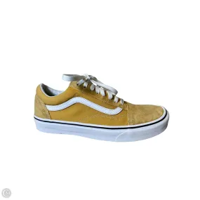 Shoes Sneakers By Vans In Yellow, Size: 9.5 breathable panels Custom Style