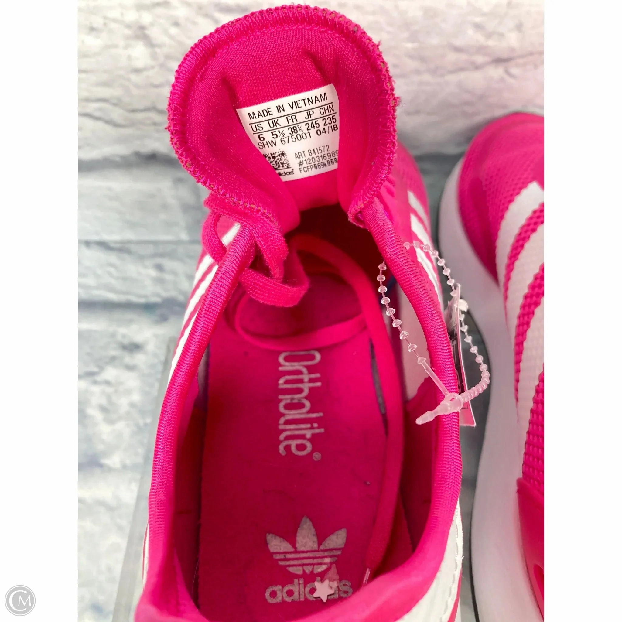 Shoes Sneakers By Adidas In Pink & White, Size: 8 Agile Walk