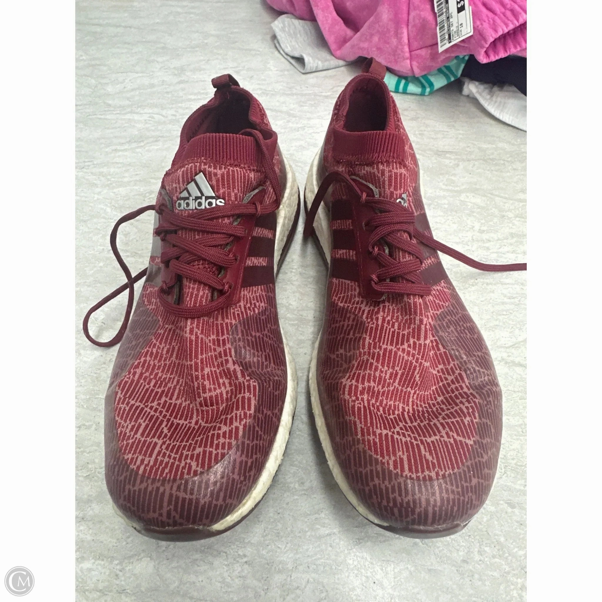 Shoes Sneakers By Adidas In Red, Size: 9 Tension Balanced Design Bold Look