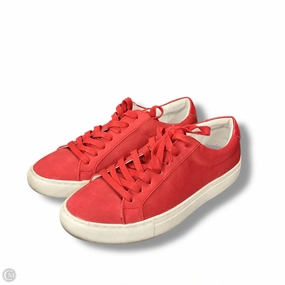 Shoes Sneakers By Alfani In Red, Size: 7 Zip   Up Airflow Engineered
