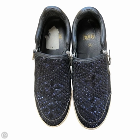 Durable Outsole Design Adaptive Lace Tension Shoes Sneakers By Ash In Black & Blue