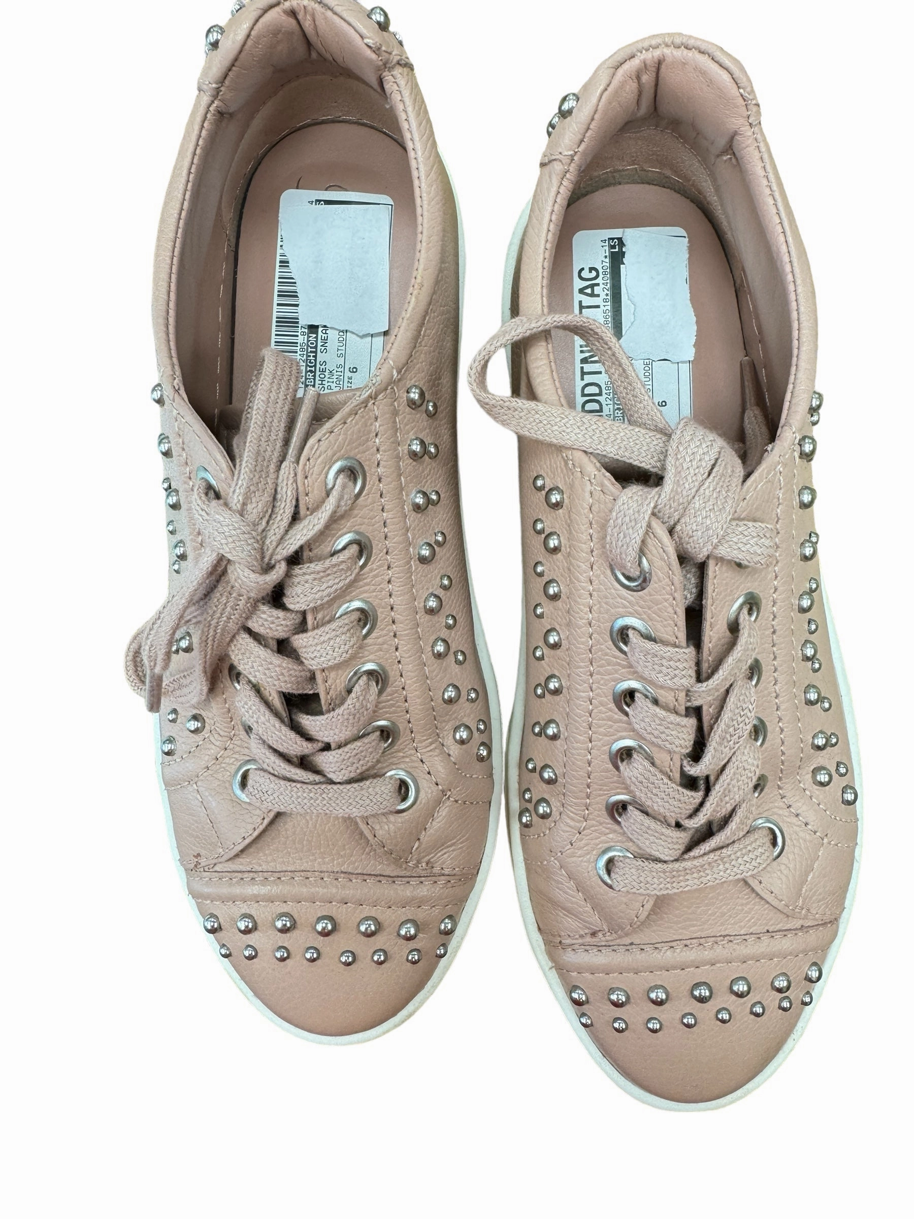 No Tie Closure Shoes Sneakers By Brighton In Pink, Size: 6