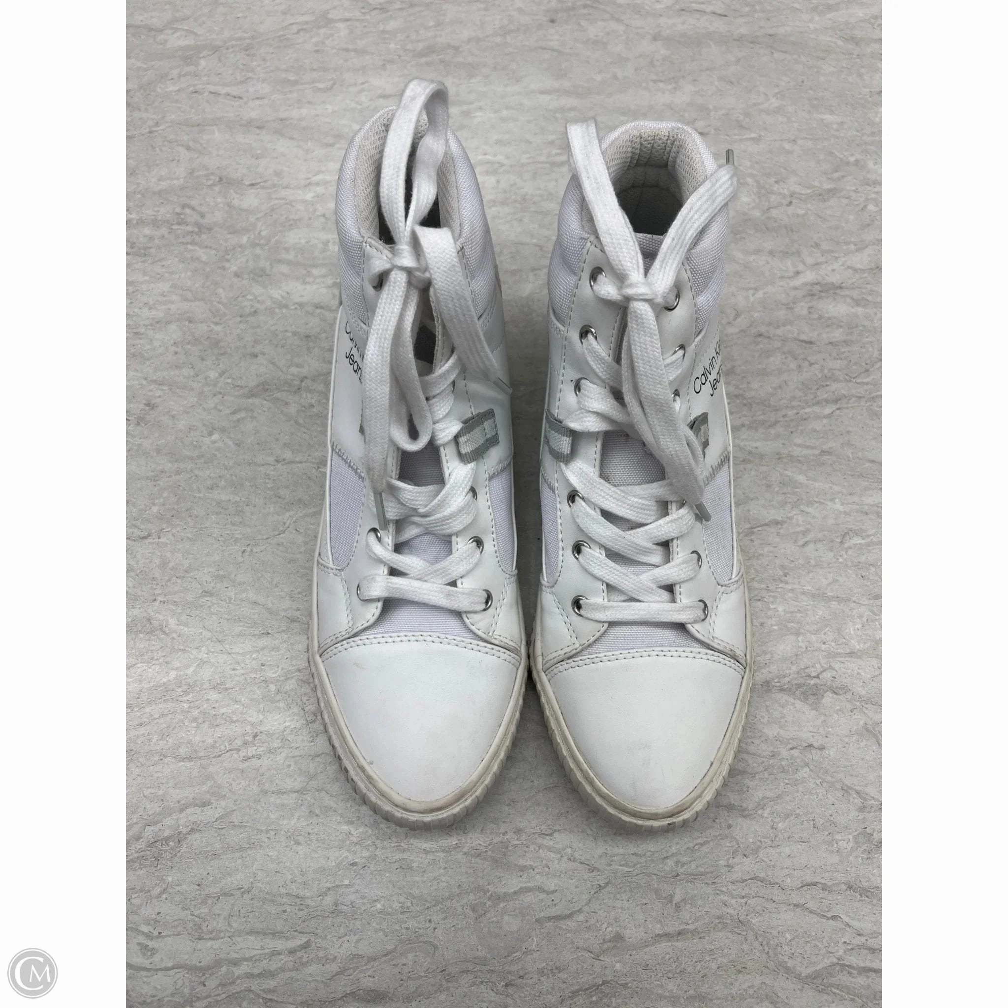 Quick Errands All   Purpose Shoes Sneakers By Calvin Klein In White, Size: 9