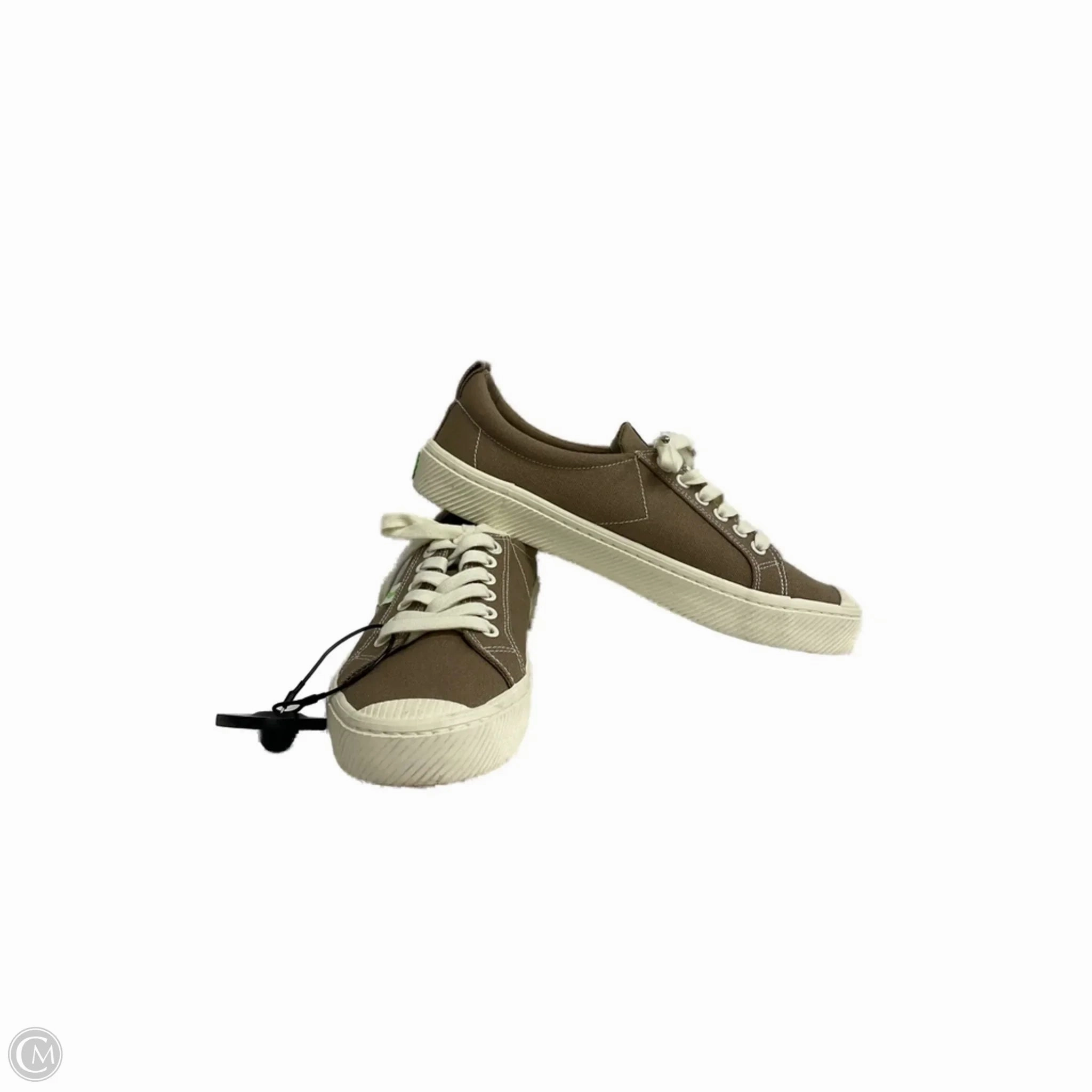 Neutral Colorway Breathable Edge Shoes Sneakers By Cariuma In Tan, Size: 9.5