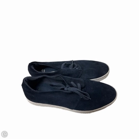Ankle Collarbrace Shoes Sneakers By Clarks In Navy, Size: 9.5