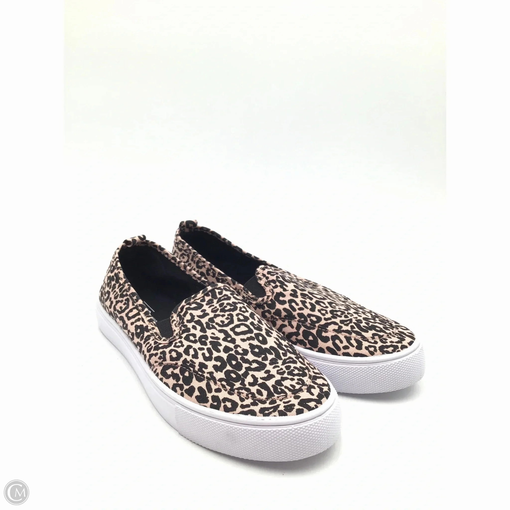 Workout Friendly Shoes Sneakers By Clothes Mentor In Black & Pink, Size: 8