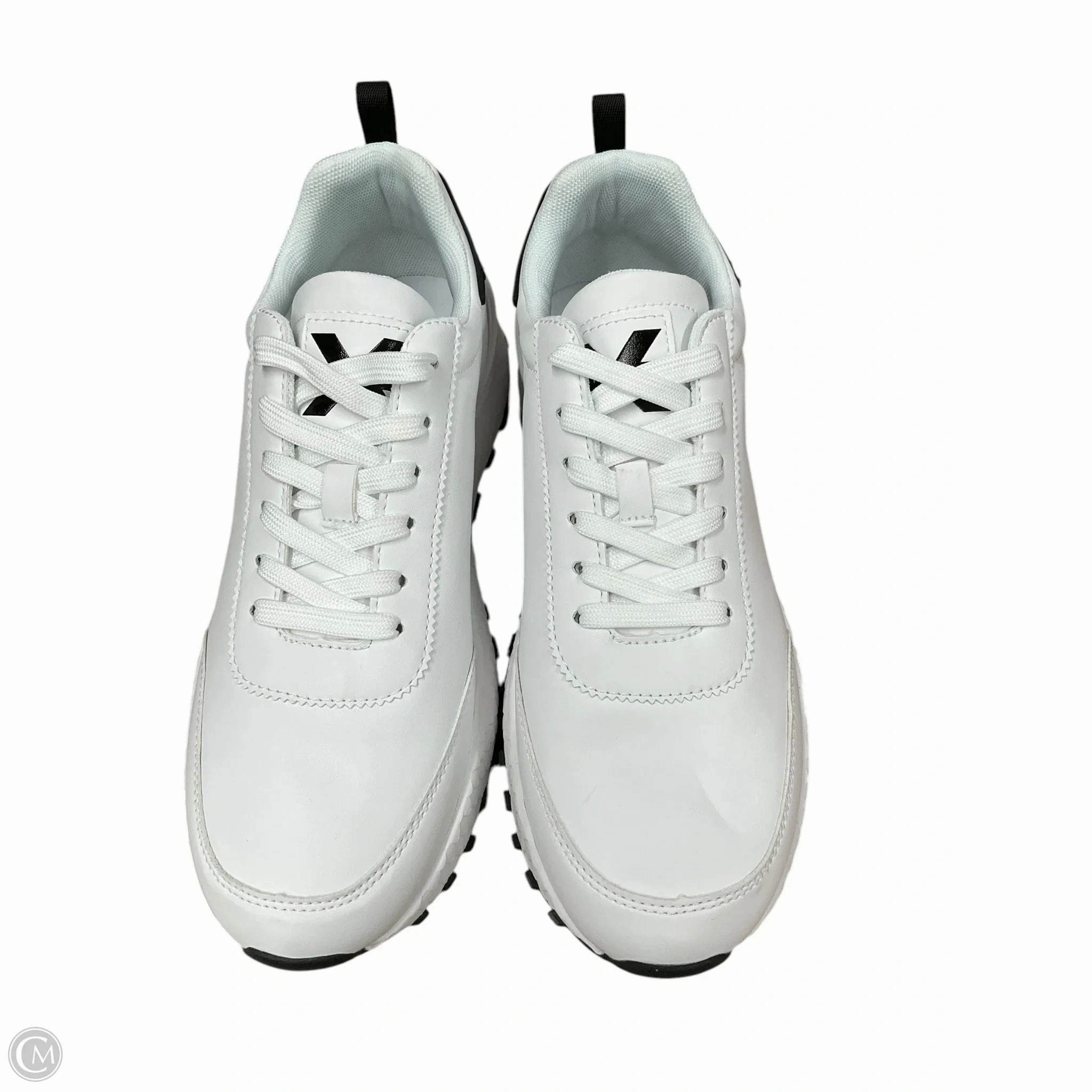 Shoes Sneakers By Clothes Mentor In Black & White, Size: 10 Good resilience
