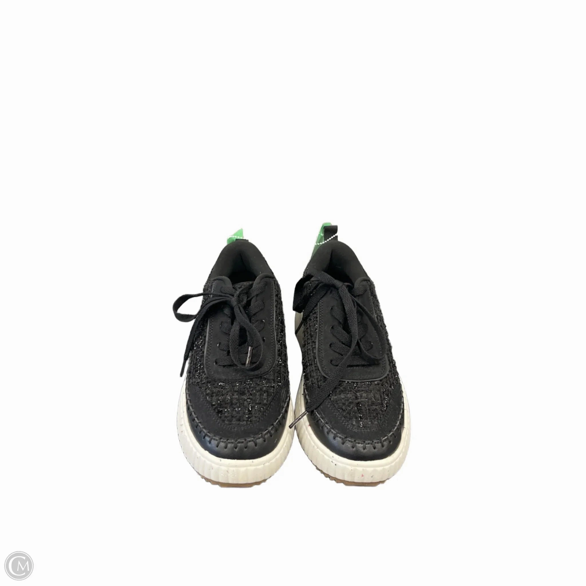 Shoes Sneakers By Clothes Mentor In Black, Size: 7.5 Heel Lockdown System