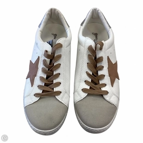 Shoes Sneakers By Clothes Mentor In Brown & White, Size: 9.5 Motion Control Frame