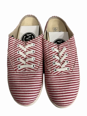 Shoes Sneakers By Clothes Mentor In Red & White, Size: 6.5 Ankle Stabilization Dynamic Arch Support