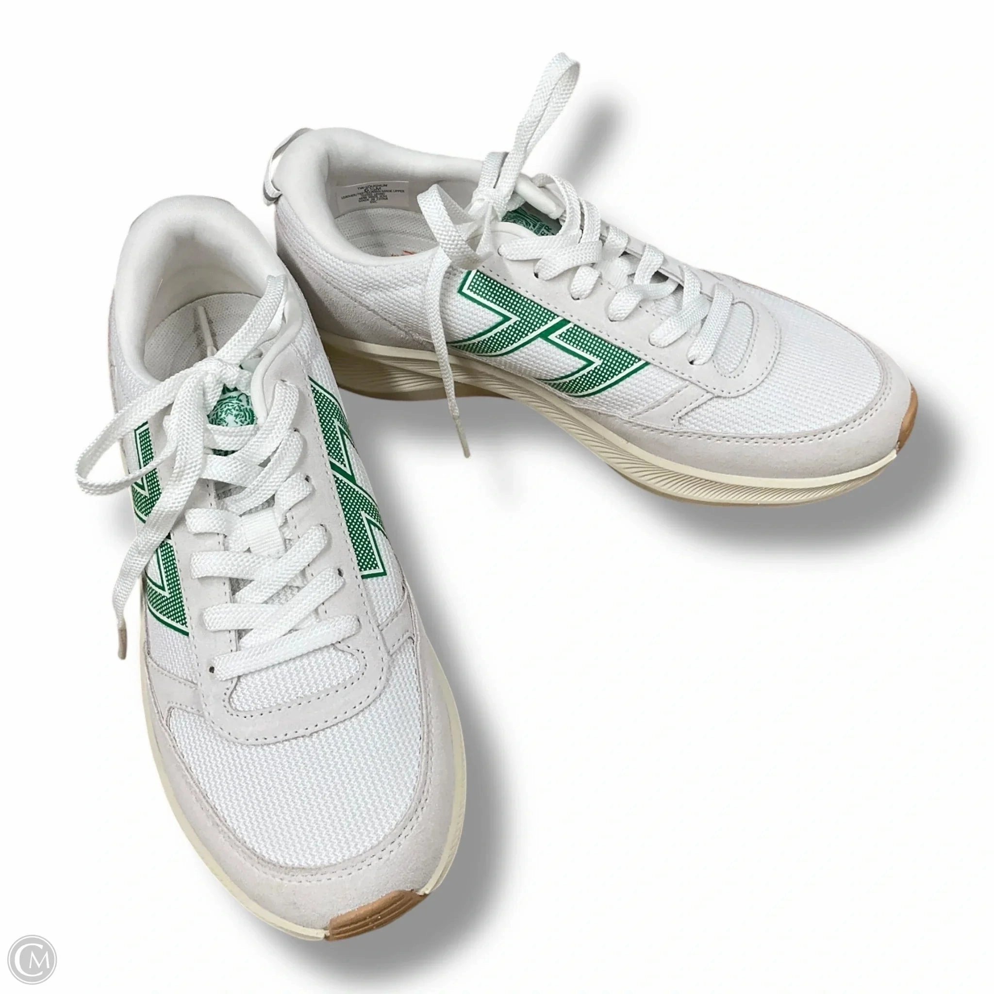 Light Framework windproof Shoes Sneakers By Cmb In Green & White, Size: 6.5