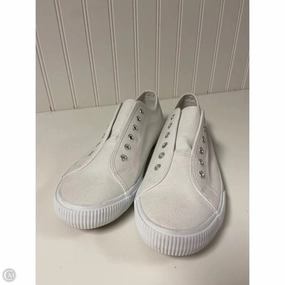 Stable Wear Zip Up Design Shoes Sneakers By Cmc In White, Size: 6.5