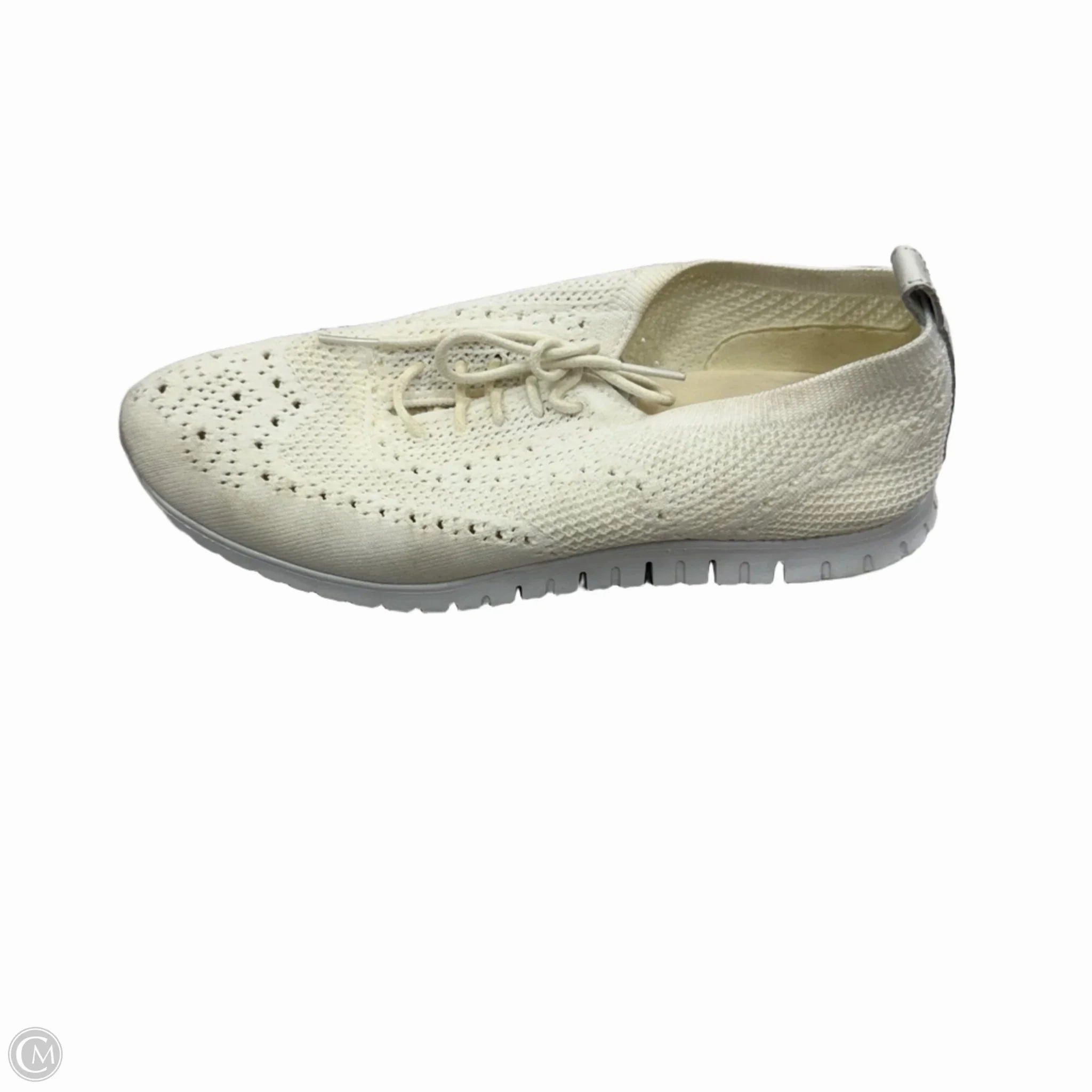 Shoes Sneakers By Cole-haan In Cream, Size: 8.5 Durable Rubber Treads Traction Grip
