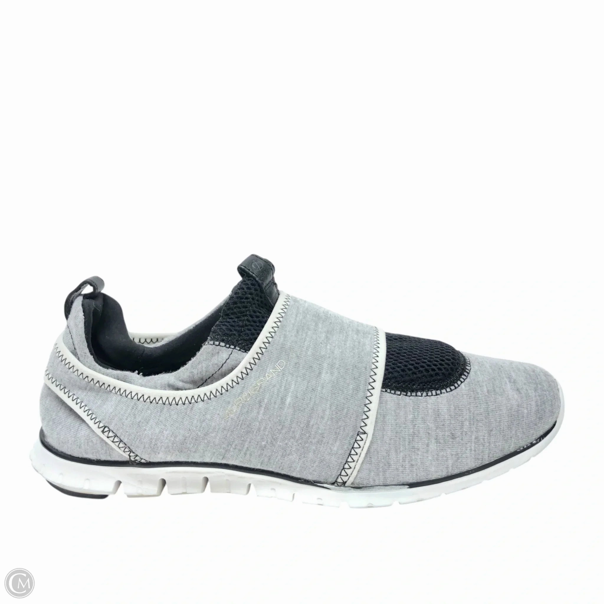Non-Slip Sole Stretchy Material Shoes Sneakers By Cole-haan In Grey, Size: 9.5