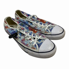 Functional Day Shoes Sneakers By Converse In Blue & Cream, Size:8