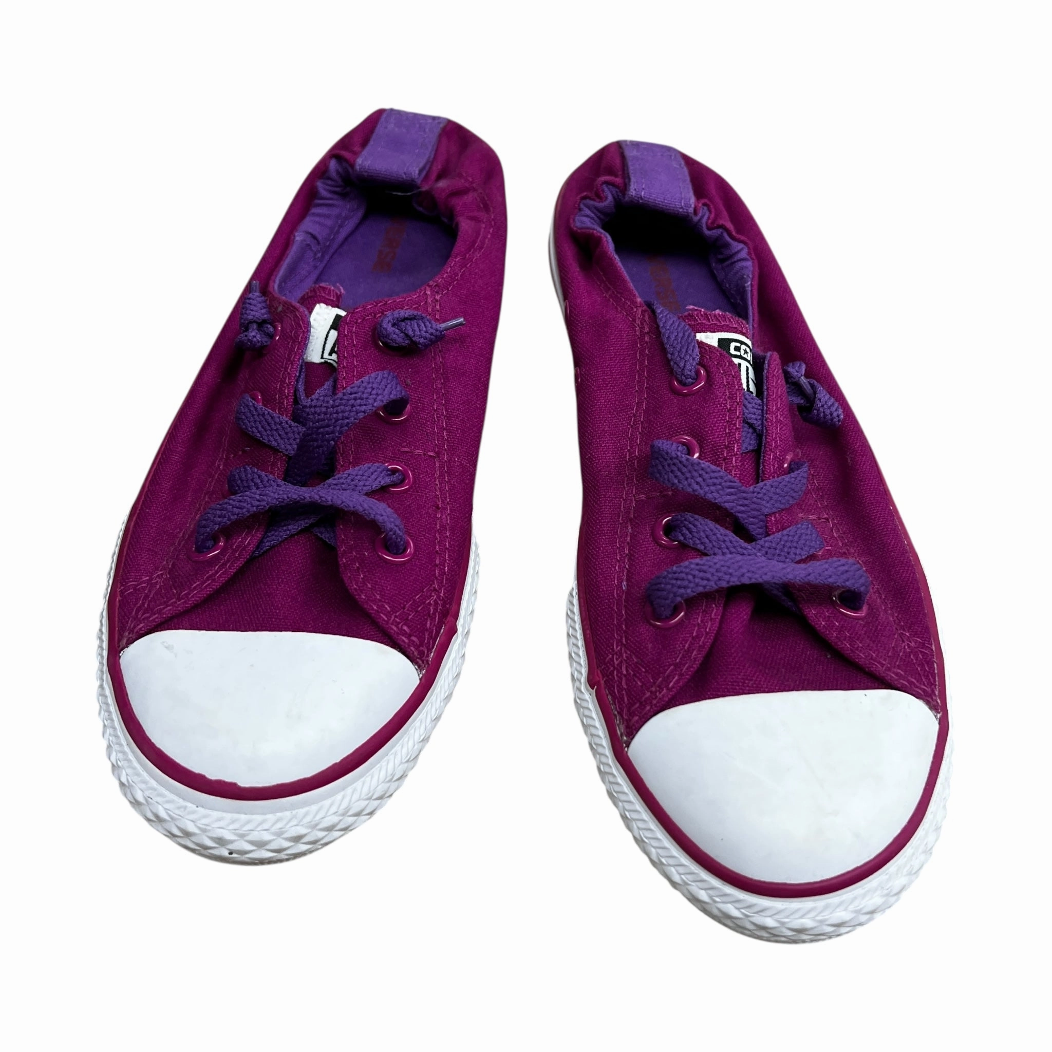 Flexible PU midsole Shoes Sneakers By Converse In Purple, Size:7
