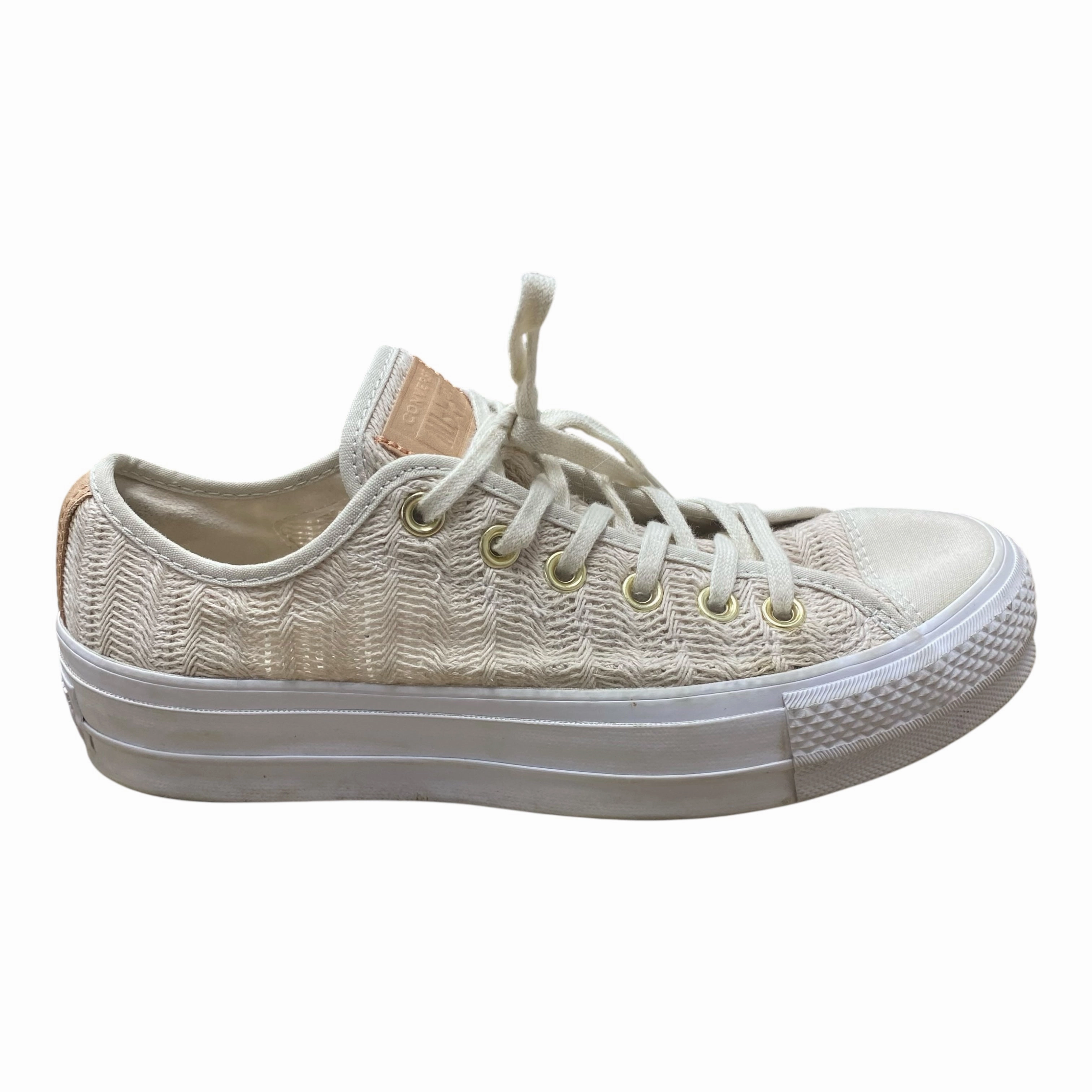 Responsive Energy Return Casual Sporty Shoes Sneakers By Converse In Tan, Size:8.5
