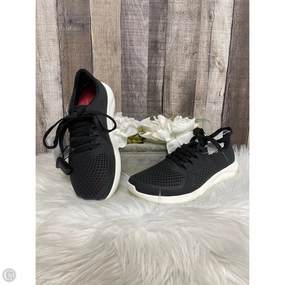 Upgraded look Shoes Sneakers By Crocs In Black, Size: 8