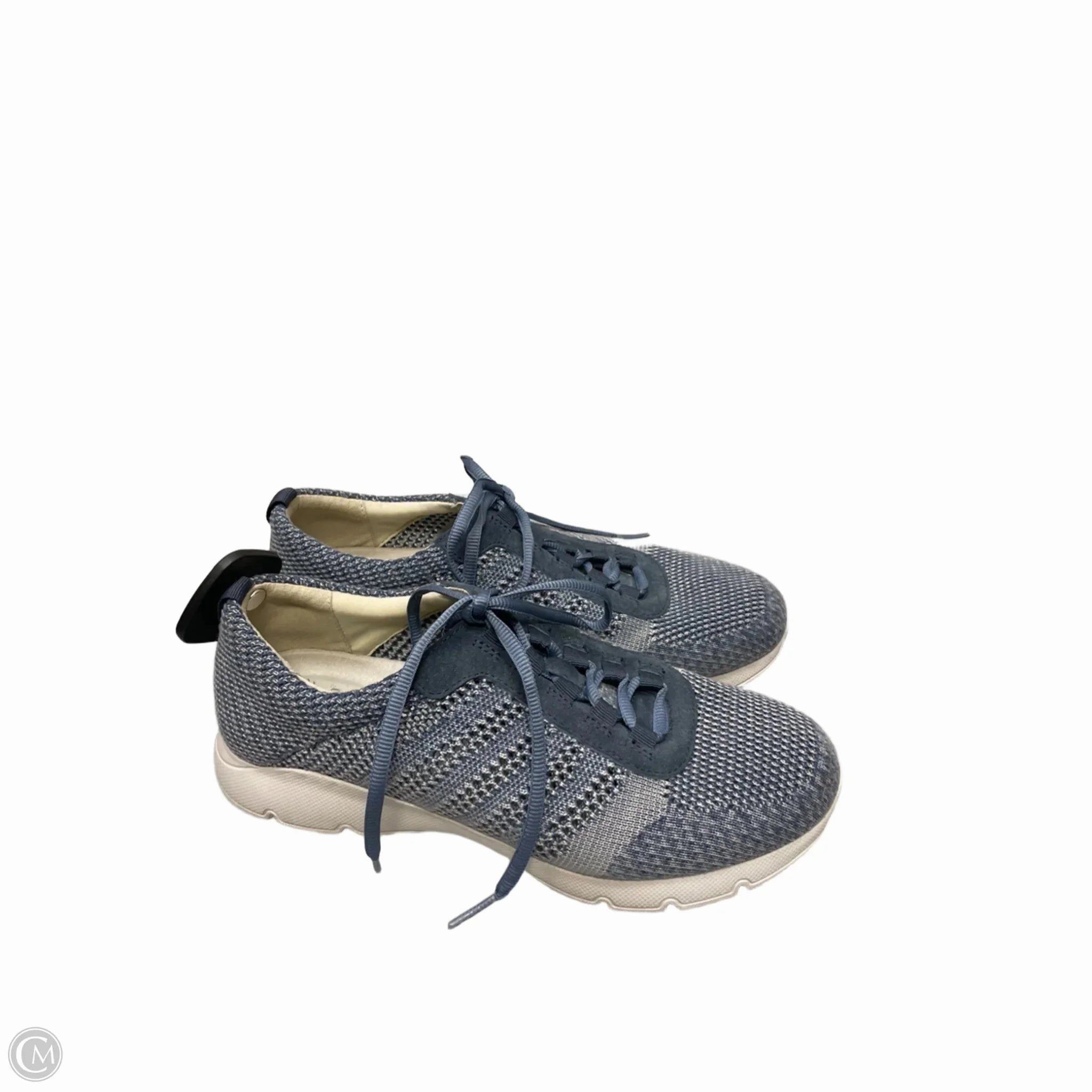 Synthetic Overlay Non Slip Outsole Shoes Sneakers By Dansko In Navy, Size: 7.5